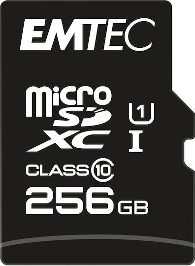 Emtec Elite Gold microSDXC 256GB U1 UHS-I 85MB/s Memory Card with Adapter view 3