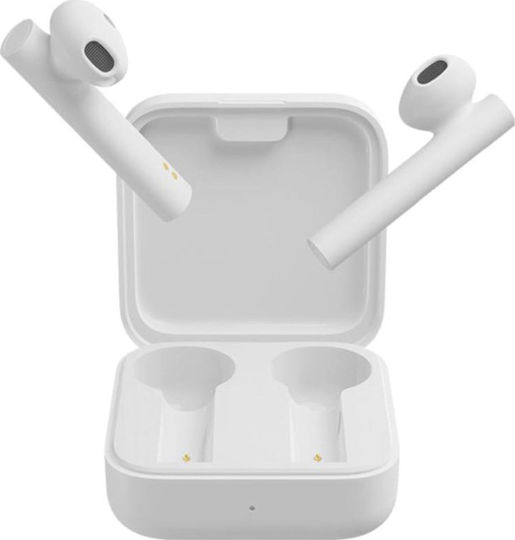 Xiaomi Mi True Wireless Earphones 2 Basic Earbud Bluetooth Handsfree with Sweat Resistance and Charging Case White view 1