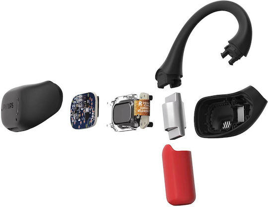 Philips TAA6709 Open Ear Bluetooth Handsfree Earphones with Sweat Resistance and Charging Case Black view 4
