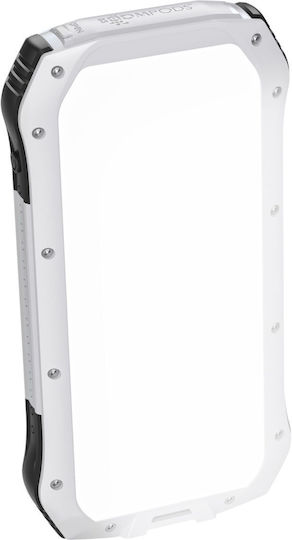 Boompods Neutron Solar Power Bank 10000mAh with 2 USB-A Ports White vista 4