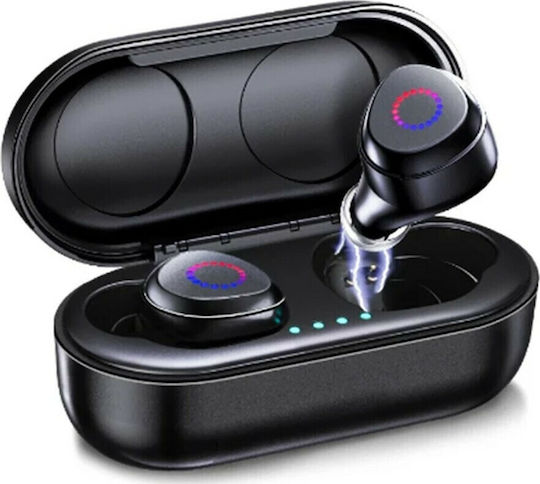 Joyroom JR-TL1 Pro In-ear Bluetooth Handsfree Earphones with Sweat Resistance and Charging Case Black view 5