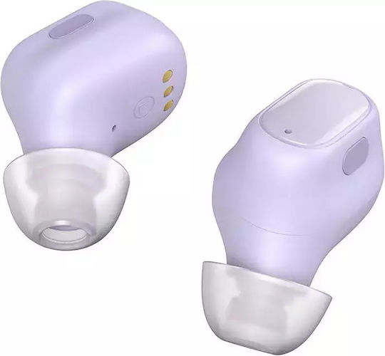 Baseus Bowie WM01 In-ear Bluetooth Handsfree Earphones with Charging Case Purple view 3