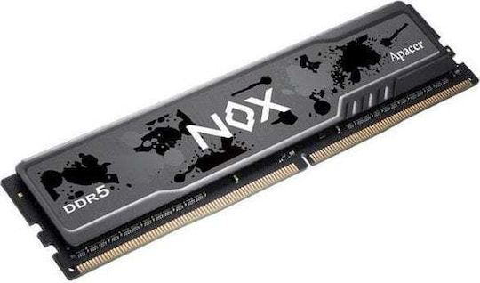 Apacer NOX 16GB DDR5 RAM with 5600 Speed for Desktop (AH5U16G56C522MBAA-1) vue 2