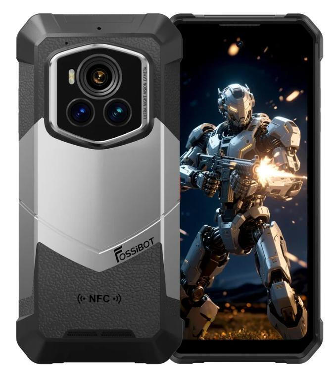 Fossibot F107 Pro 5G Dual SIM (12/512GB) Rugged Smartphone Black