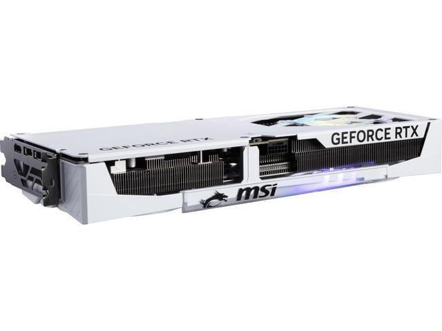 MSI GeForce RTX 5070 Ti 16GB GDDR7 Gaming Trio OC White Graphics Card Ansicht 8