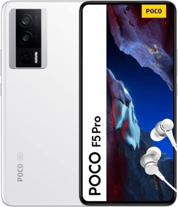 Xiaomi Poco F5 Pro 5G Dual SIM (12GB/512GB) White view 1