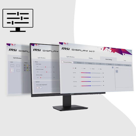 MSI PRO MP273A IPS Monitor 27" FHD 1920x1080 with Response Time 4ms GTG view 7