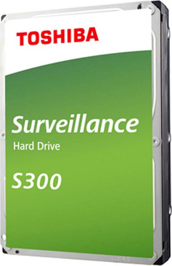 Toshiba S300 Surveillance 4TB HDD Hard Drive 3.5" SATA III 5400rpm with 128MB Cache for Recorder HDWT840UZSVA view 2