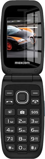 MaxCom Comfort MM828 Single SIM Mobile with Buttons Blue view 5