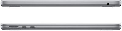 Apple MacBook Air 13.6" (2022) QHD+ (M2-8‑core/8GB/512GB SSD) Space Gray (International English Keyboard) view 4