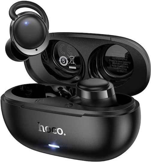Hoco EW207 In-ear Bluetooth Handsfree Earphones with Charging Case Black