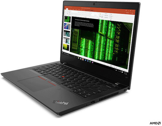Lenovo ThinkPad L14 Gen 2 (AMD) 14" IPS FHD (Ryzen 5 Pro-5650U/16GB/512GB SSD/W10 Pro) Black (GR Keyboard) view 2