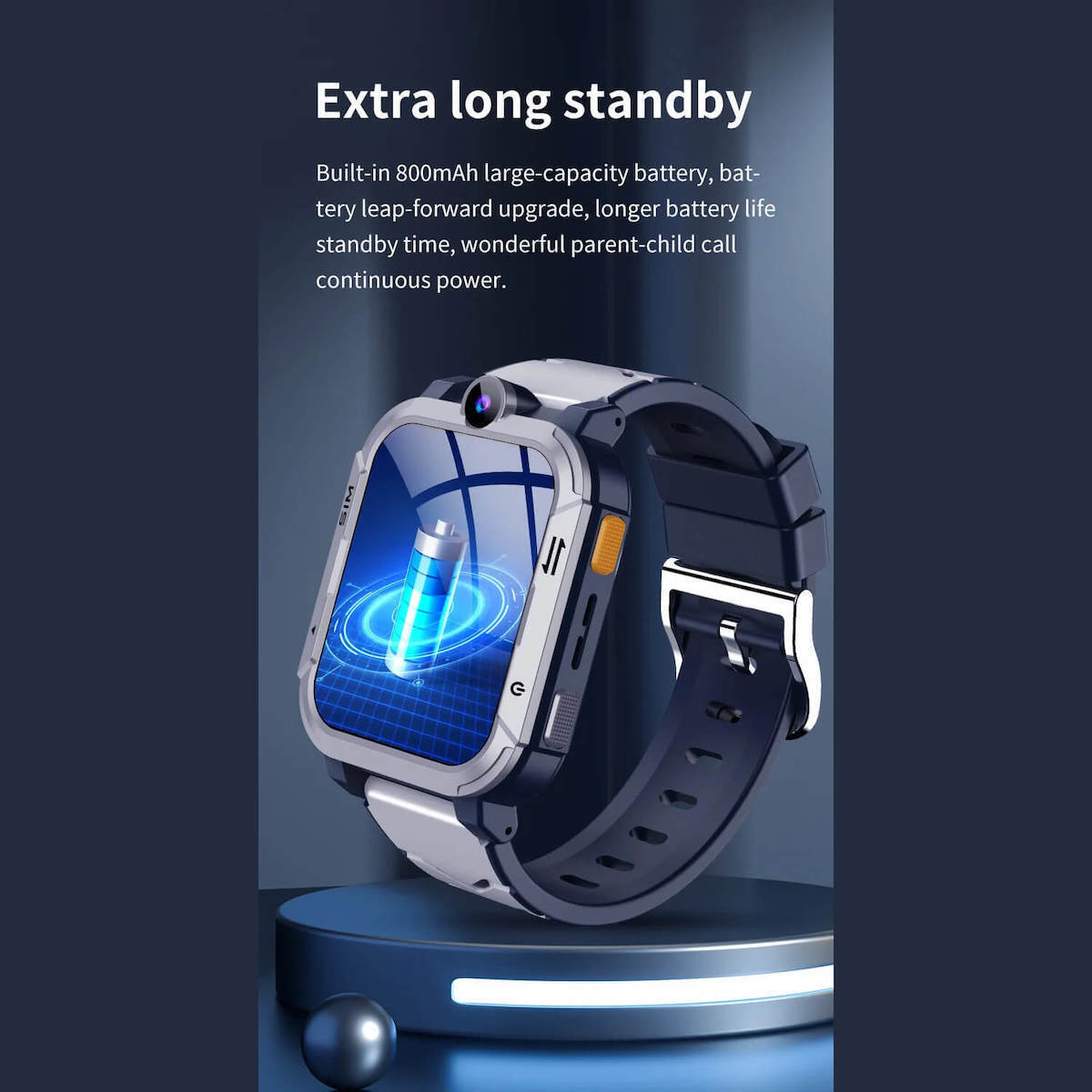 Smartwatch Microwear Y86 4g Gps Wifi Grey Silicone view 4