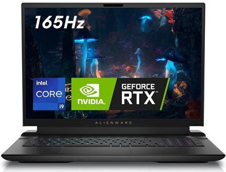 Dell Alienware M18 R2 18" QHD+ 165Hz (i9-14900HX/32GB/1TB SSD/GeForce RTX 4080/W11 Home) Dark Metallic Moon (US Keyboard)