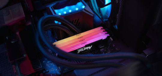 Kingston FURY Beast RGB DDR4 with Module 1x32GB and Speed 3200 for Desktop KF432C16BB12AK2/32 view 9