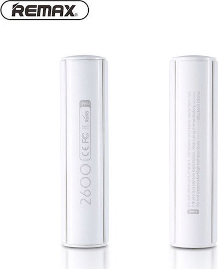 Remax Jadore RPL-33 Power Bank 2600mAh with USB-A Port White