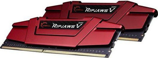G.Skill Ripjaws V DDR4 16GB RAM with 2x8GB Modules and Speed 3600 for Desktop F4-3600C19D-16GVRB view 2