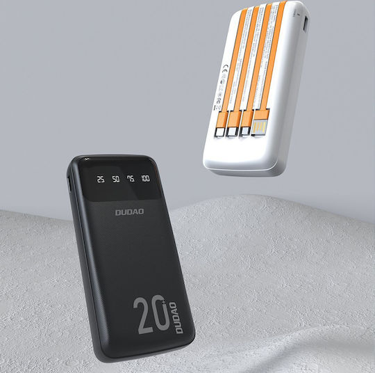 Dudao K6Pro + Power Bank 20000mAh Black view 3