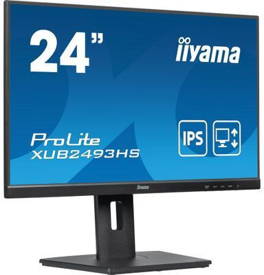Iiyama ProLite XUB2493HS-B6 IPS Monitor 23.8" FHD 1920x1080 view 2