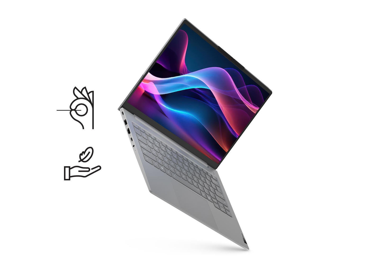 Lenovo ThinkBook 14 G8 IAL 14" IPS FHD+ (Ultra 5-225U/16GB/512GB SSD/No OS) Arctic Grey (UK Keyboard) view 6
