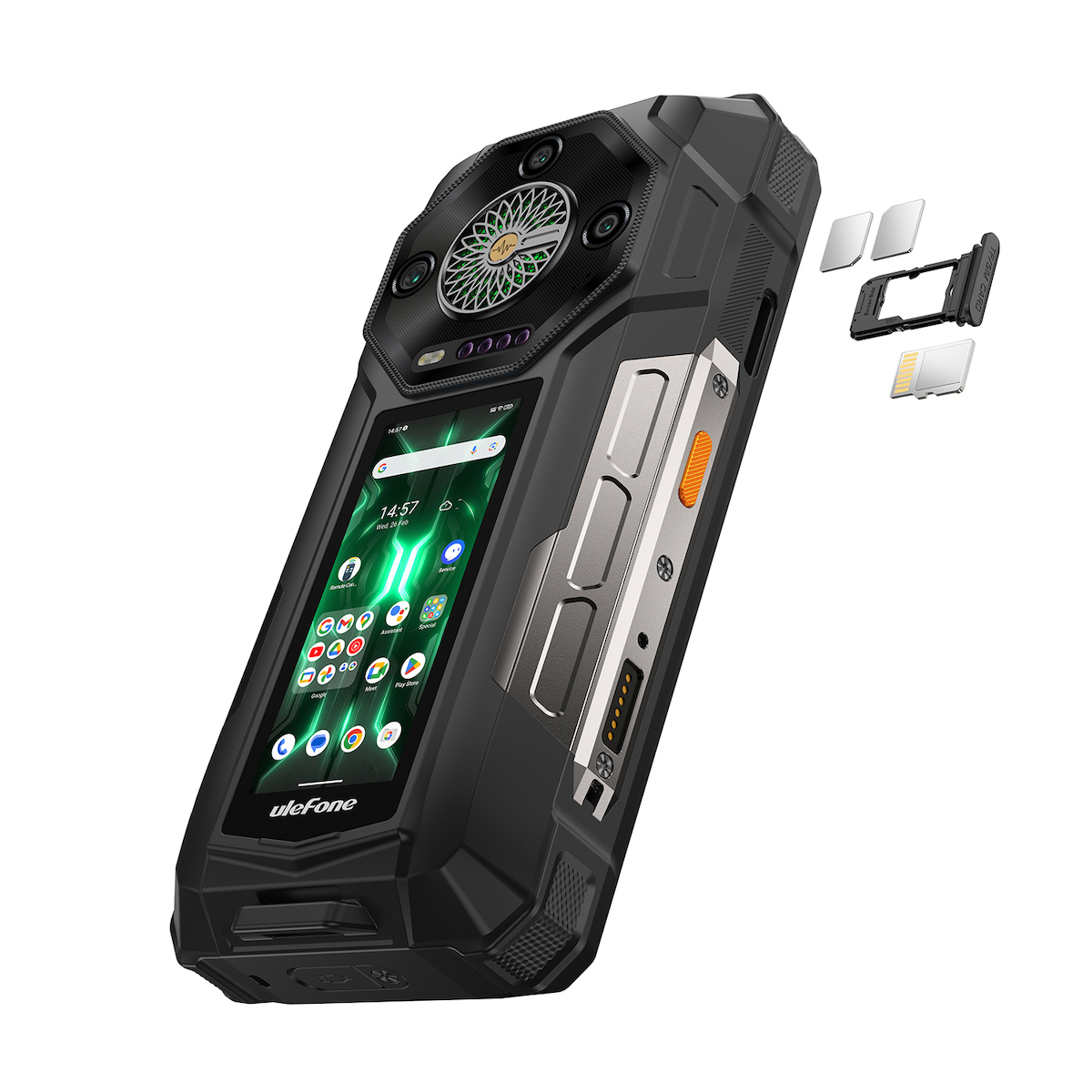 Ulefone Armor 33 Pro 5G Dual SIM (16GB/512GB) Resistant Smartphone Black view 7