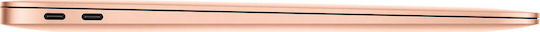 Apple MacBook Air 13" 13.3" IPS QHD+ (i5-8210Y/8GB/256GB SSD) Gold (GR Keyboard) view 3