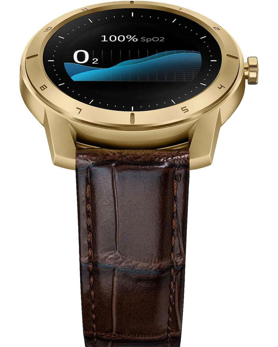Kenneth Cole Stainless Steel 45mm Smartwatch (Black) – vizualizare 7