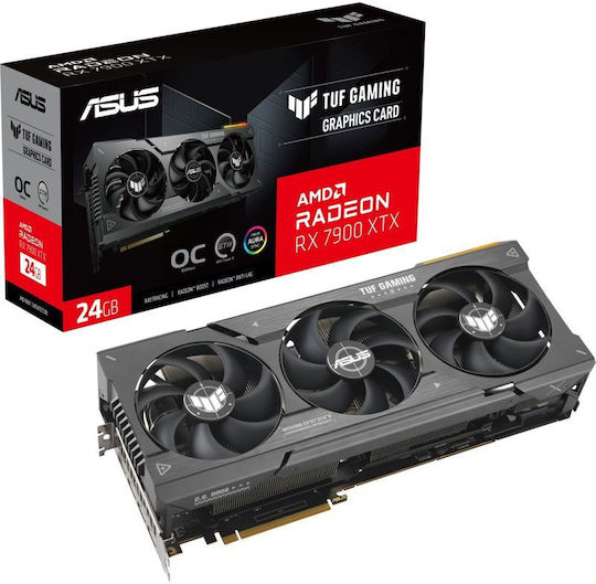 Asus Radeon RX 7900 XTX 24GB GDDR6 TUF Gaming OC Graphics Card