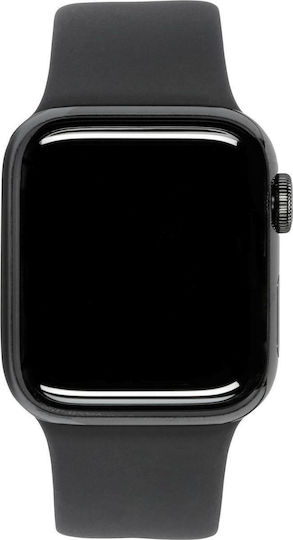 Apple Watch Series 6 Cellular Stainless Steel 40mm Waterproof with eSIM and Heart Rate Monitor (Black) view 4