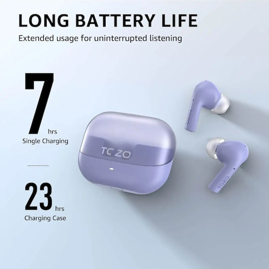 Tozo Agile Nova Earbud / In-ear Bluetooth Handsfree Earphones with Sweat Resistance Purple view 4