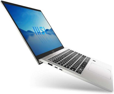 MSI Prestige 14 H B13UCX-478XES 14" FHD+ (i7-13620H/32GB/1TB SSD/GeForce RTX 2050/No OS) Urban Silver (ES Keyboard) vista 3