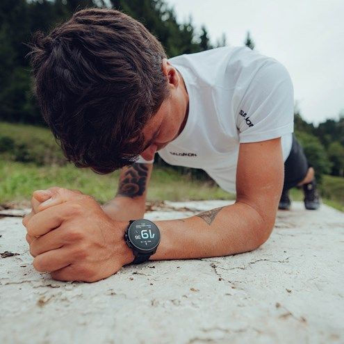 Suunto Race Stainless Steel 49mm Waterproof Smartwatch with Heart Rate Monitor (All Black) view 9