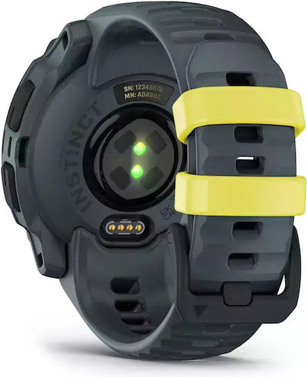 Garmin Instinct E 40mm Waterproof Smartwatch with Heart Rate Monitor (Electric Lime with Twilight Band) view 7