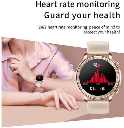 V23 Aluminium 40mm Smartwatch with Heart Rate Monitor (Gray) view 8
