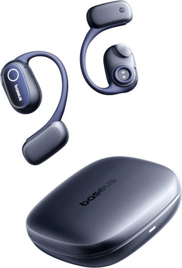 Baseus Bowie MF1 Bone Conduction Bluetooth Handsfree Earphones with Sweat Resistance and Charging Case Black view 2