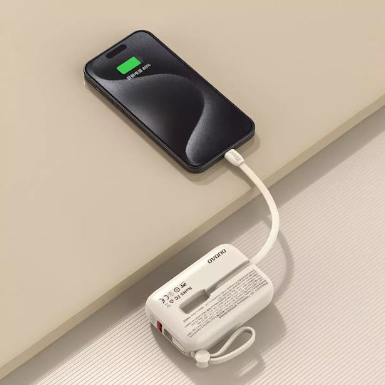 Dudao K-14 Power Bank 10000mAh 22.5W Power Delivery Beige view 3