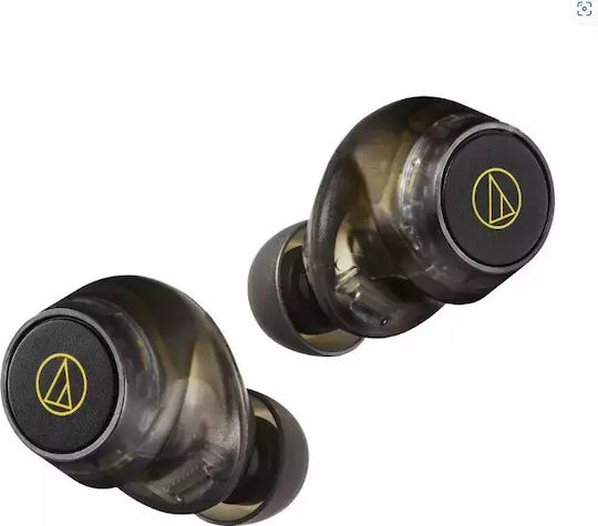 Audio Technica ATH-CKS30TW+TBK In-ear Bluetooth Handsfree Earphones with Sweat Resistance and Charging Case Black vue 3