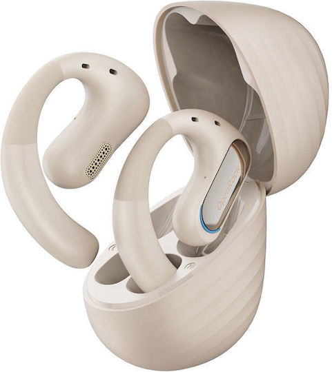 OneOdio OpenRock Prο In-ear Bluetooth Handsfree Earphones with Sweat Resistance and Charging Case Beige vista 4