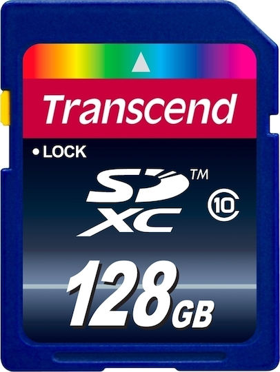 Transcend SDXC 128GB Class 10 High Speed view 1