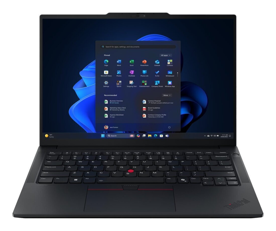 Lenovo ThinkPad E14 Gen 7 (Intel) 14" IPS FHD+ (Ultra 7-255H/16GB/512GB SSD/W11 Pro) (US Keyboard) view 1