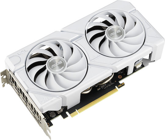 Asus GeForce RTX 4070 Super 12GB GDDR6X Dual Evo White OC Edition Graphics Card vue 5