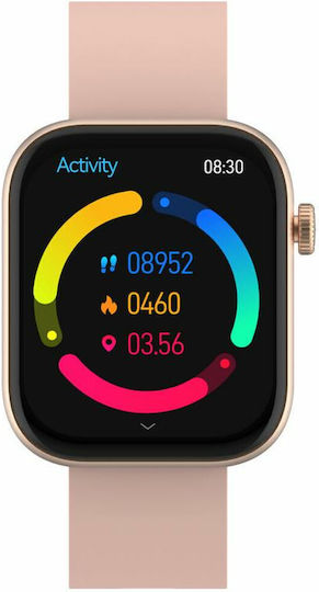 Denver SW-185 Smartwatch with Heart Rate Monitor (Pink) view 2