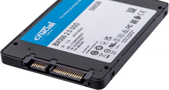 Crucial BX500 SSD 500GB Type 2.5'' with SATA III Connection CT500BX500SSD1 view 4