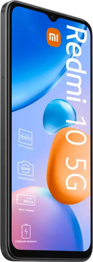 Xiaomi Redmi 10 5G Dual SIM (4GB/64GB) Graphite Grey view 3