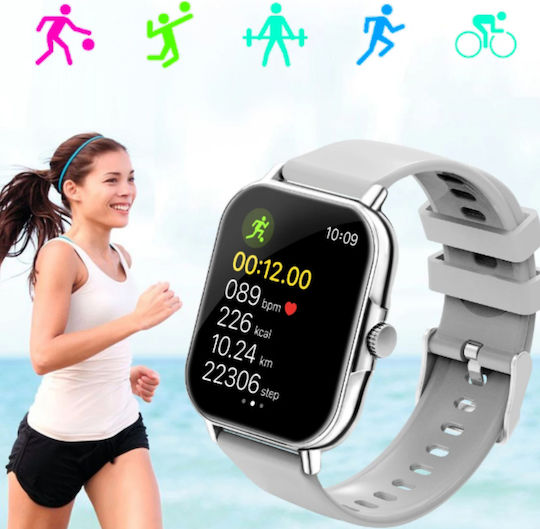 BeFIT Smartwatch with Heart Rate Monitor (Beige) view 4