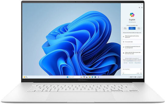Asus Zenbook S 16 OLED UM5606WA-OLED-RJ225X 16" Touchscreen 120Hz (Ryzen AI 300 Series-9 HX 370/32GB/2TB SSD/W11 Pro) Scandinavian White (GR Keyboard) view 1
