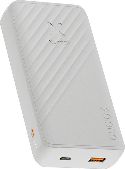 Xtorm Go2 Power Bank 20000mAh 15W with USB-A Port and USB-C Port White vue 9