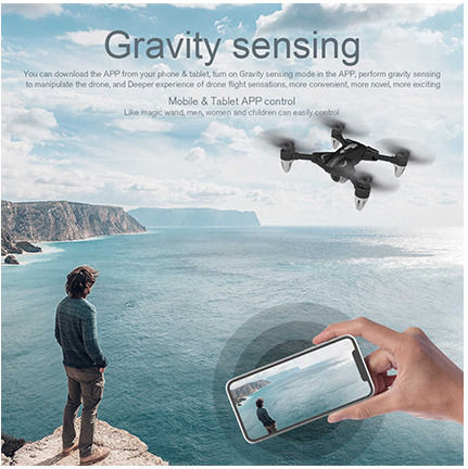 Zheng Fei Toys F69 Discovery 2 WiFi Drone FPV 2.4 GHz with 1080p Camera and Controller vista 5