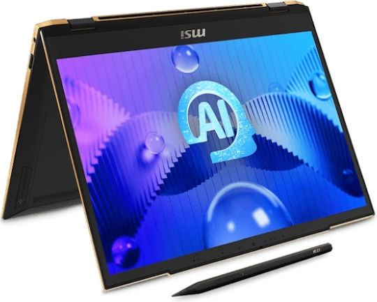 MSI Summit E13 AI Evo A1MTG 13.3" FHD+ (Ultra 7-155H/32GB/1TB SSD/W11 Pro) Ink Black (US Keyboard) view 4