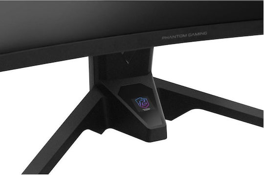 ASRock Phantom Gaming PG34QRT3A Ultrawide VA HDR Curved Gaming Monitor 34" QHD 3440x1440 180Hz vue 7